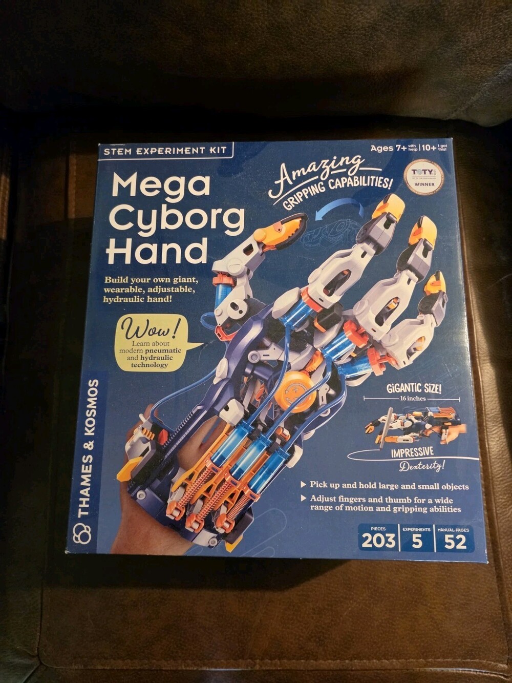 Thames & Kosmos Mega Cyborg Hand STEM Experiment Kit NEW IN BOX